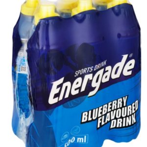 ENERGADE DRINKS BLUE BERRY 6X500ML
